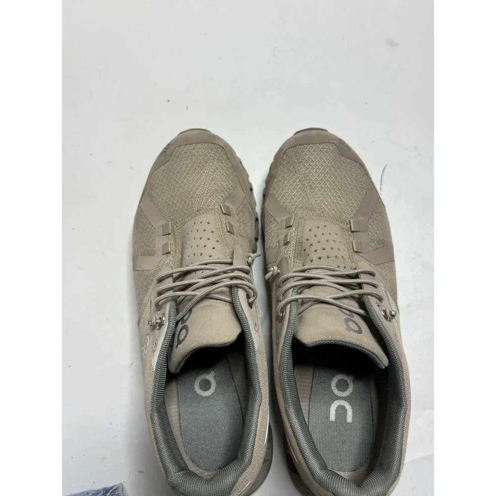 On‎ Cloud 6 Waterproof Women's 6.5 EU 37.5 Beige Lightweight Slip On Sneakers